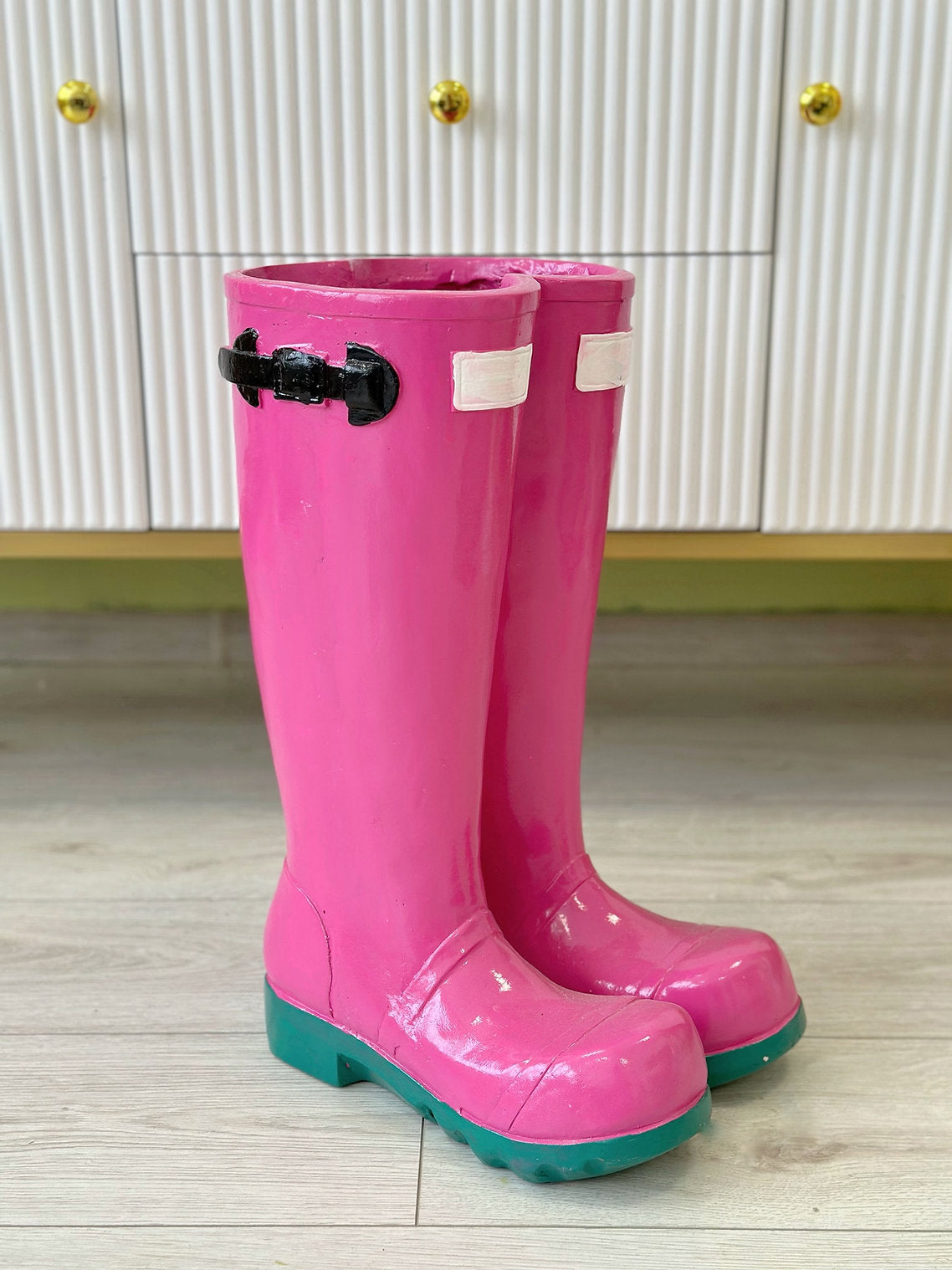 Keramický kvetináč pink - 30 cm x 23 cm