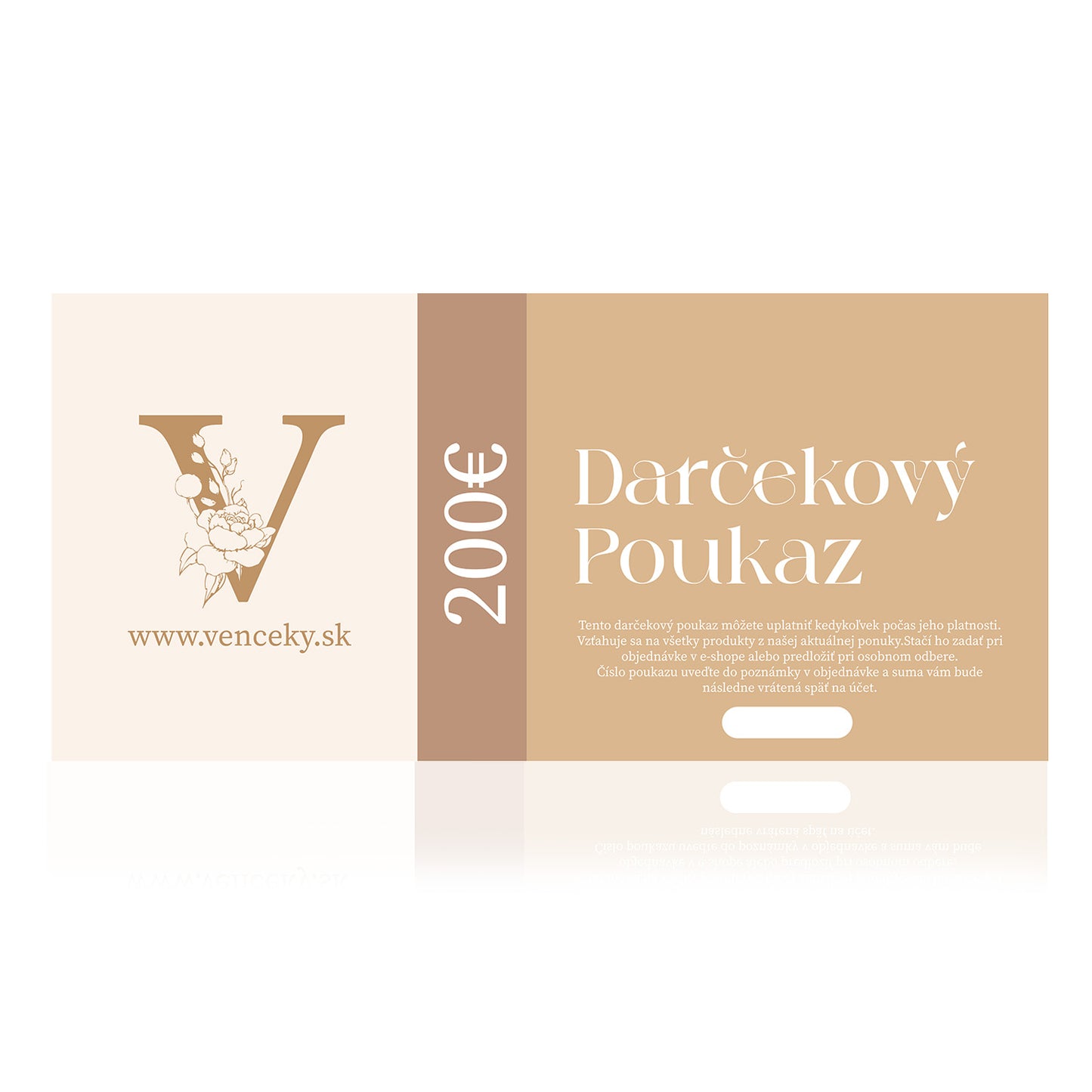 Darčekový poukaz 200€