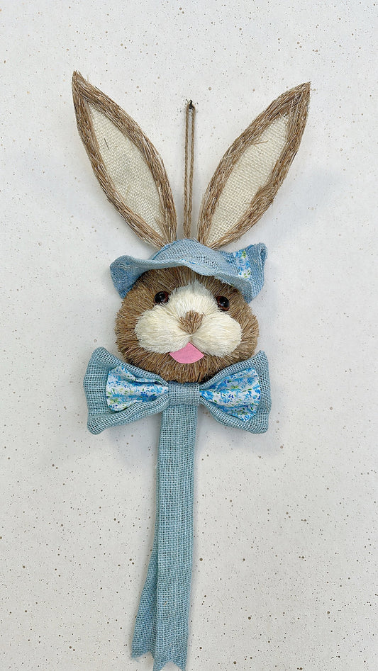 Zajačik na špagáte 20 cm x 63 cm ,,Baby blue”